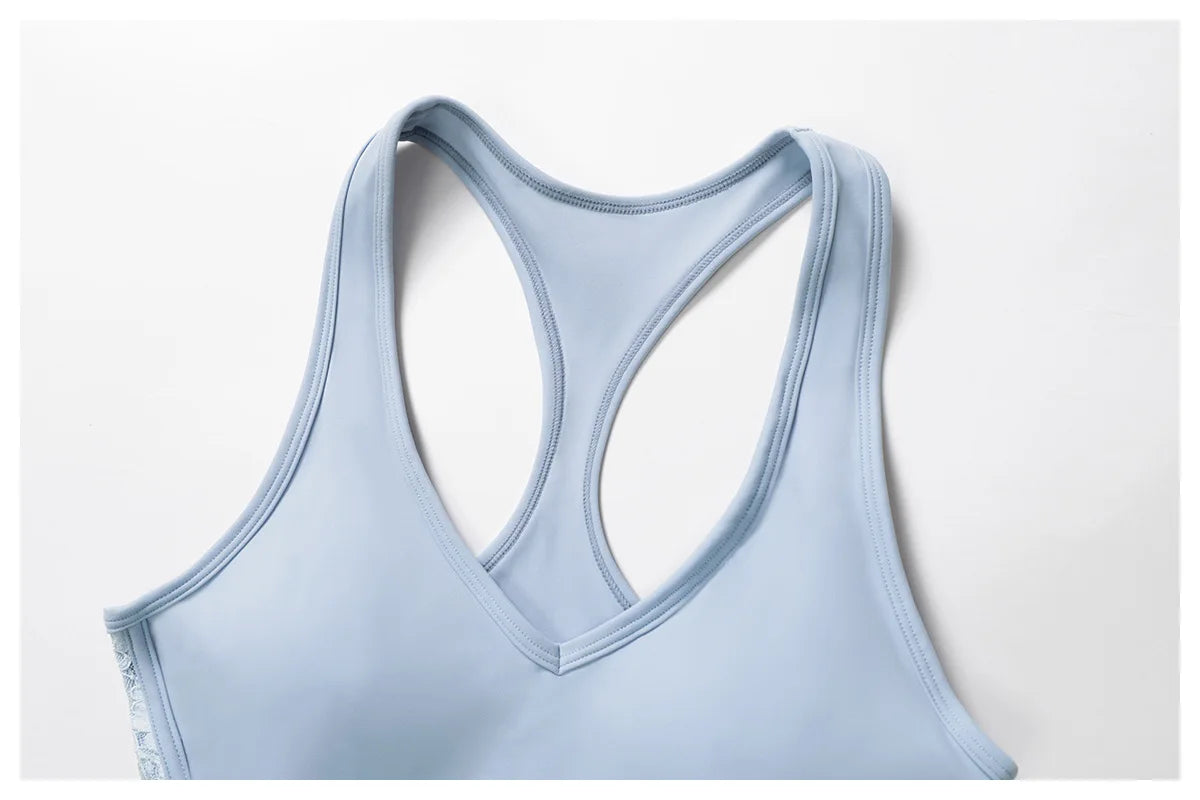 2 Pieces Women's Yoga Set Sexy Sport Bra High Waist