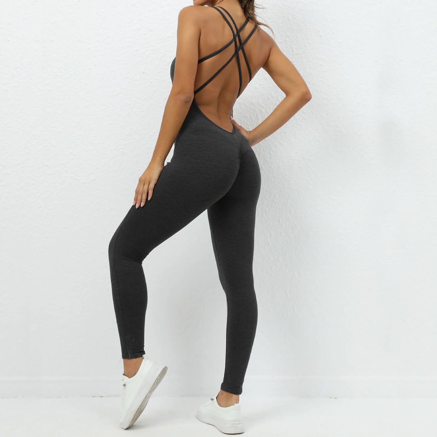 Jumpsuit Women Clothes Fitness Sporty