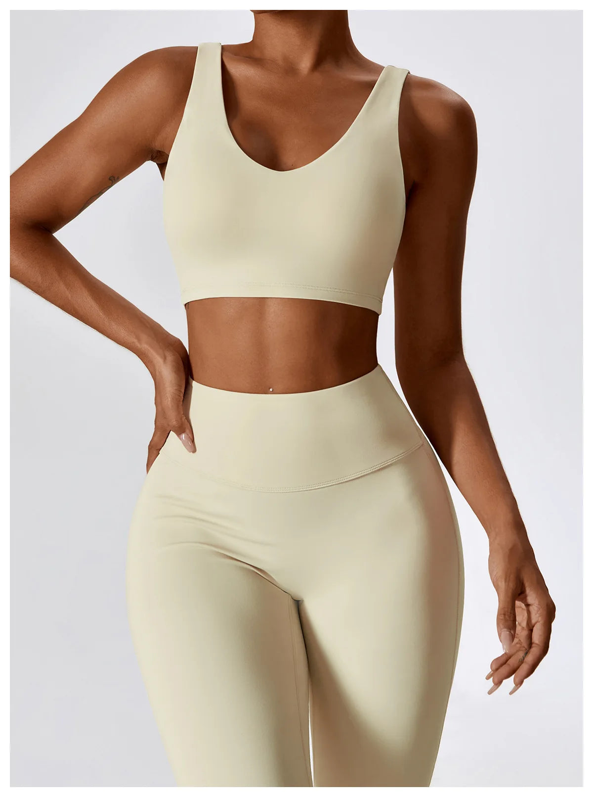 2 Pieces Women Tracksuit Yoga Set