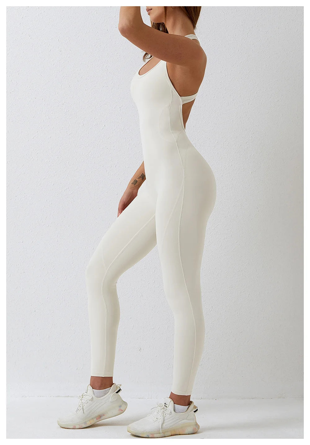 One-Piece Seamless Yoga Suit Fitness Workout Set