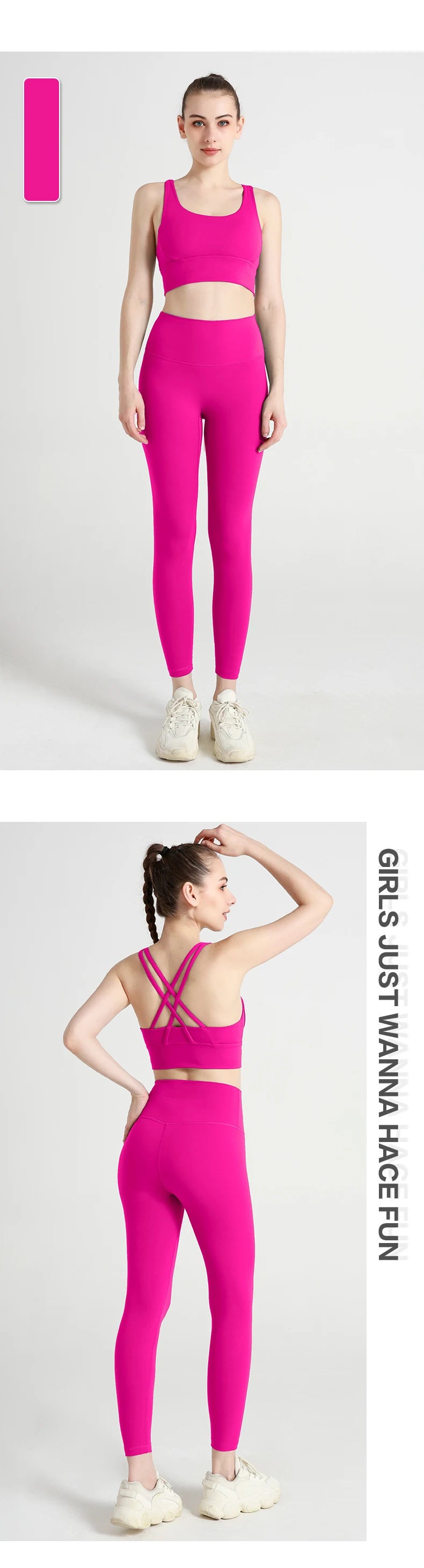2 Piece Yoga Clothes Women's Tracksuit