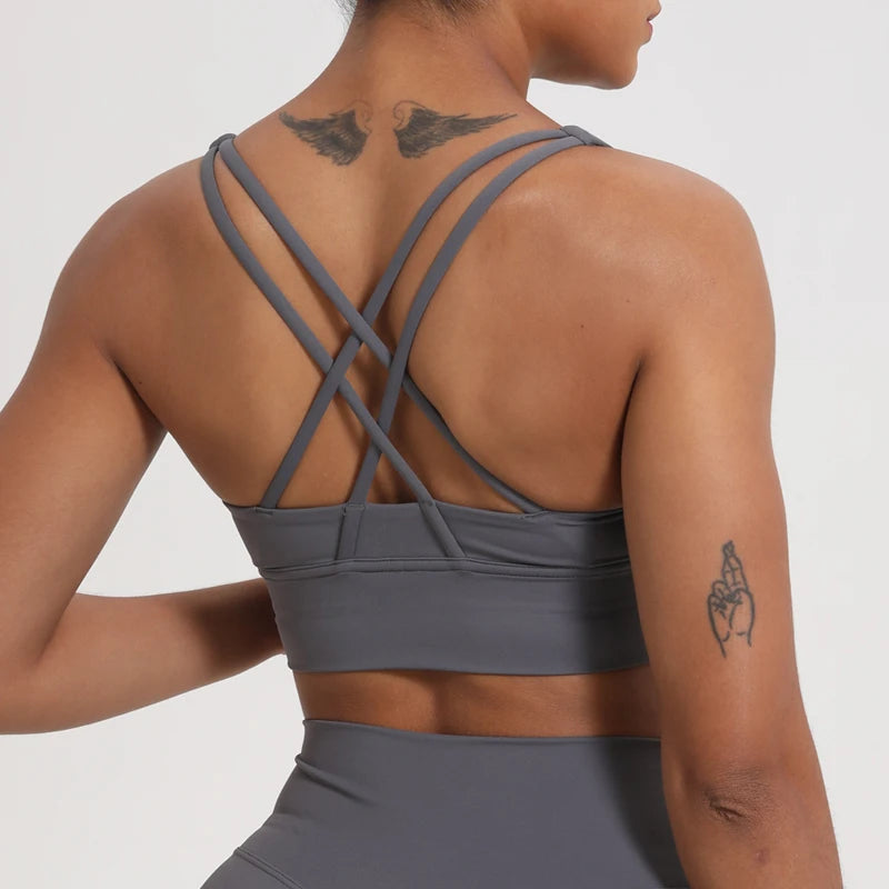 Sexy Sports Bra Shockproof Gym