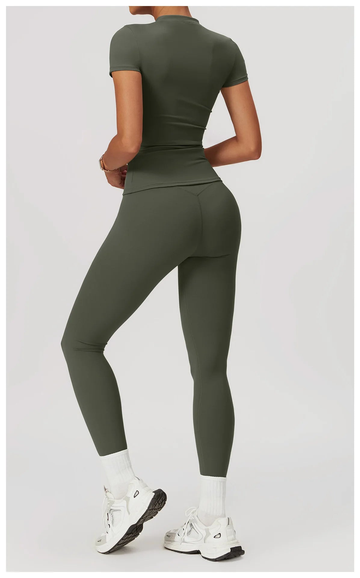 2PCS Workout Set Fitness Running Sportwear
