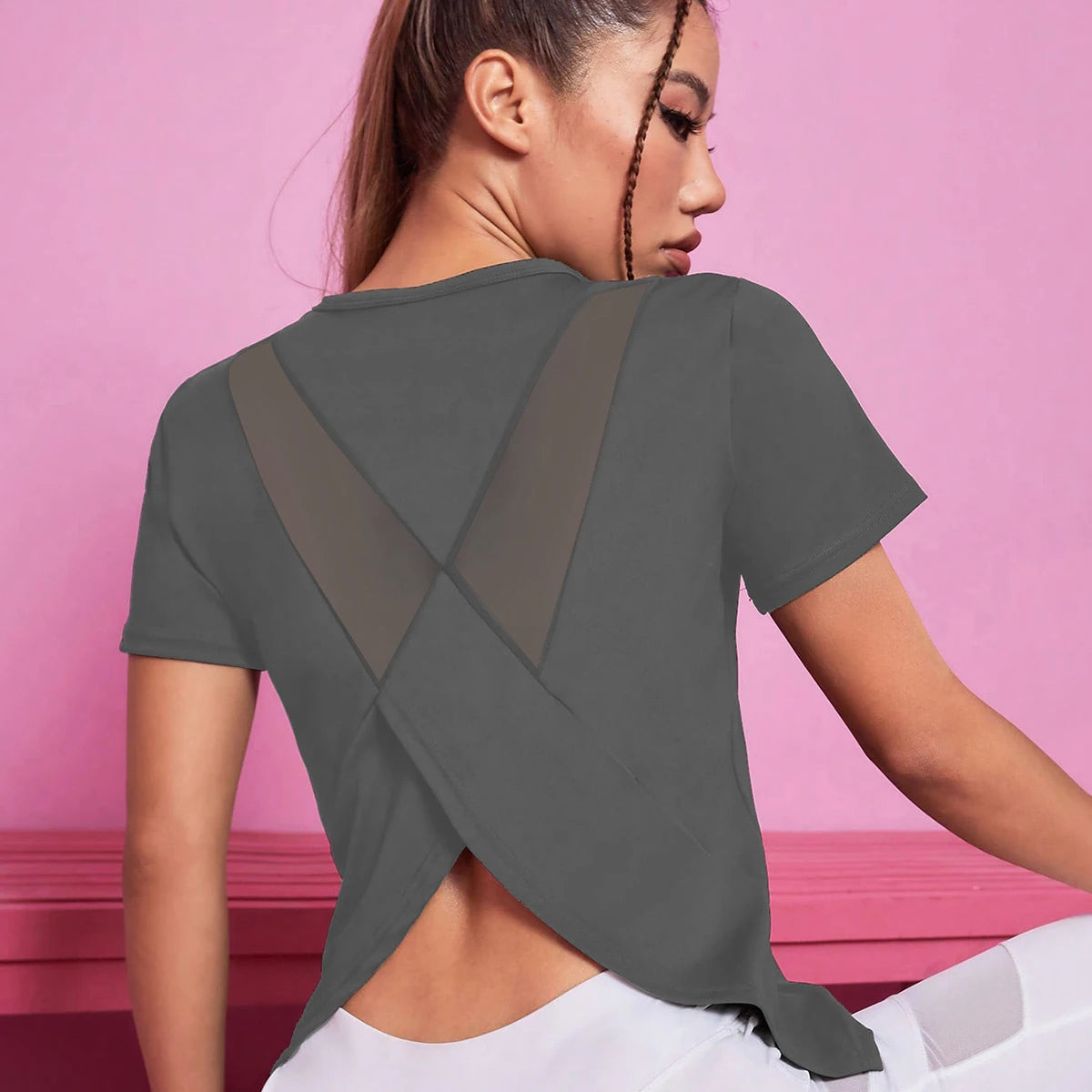 Seamless Yoga T-Shirt