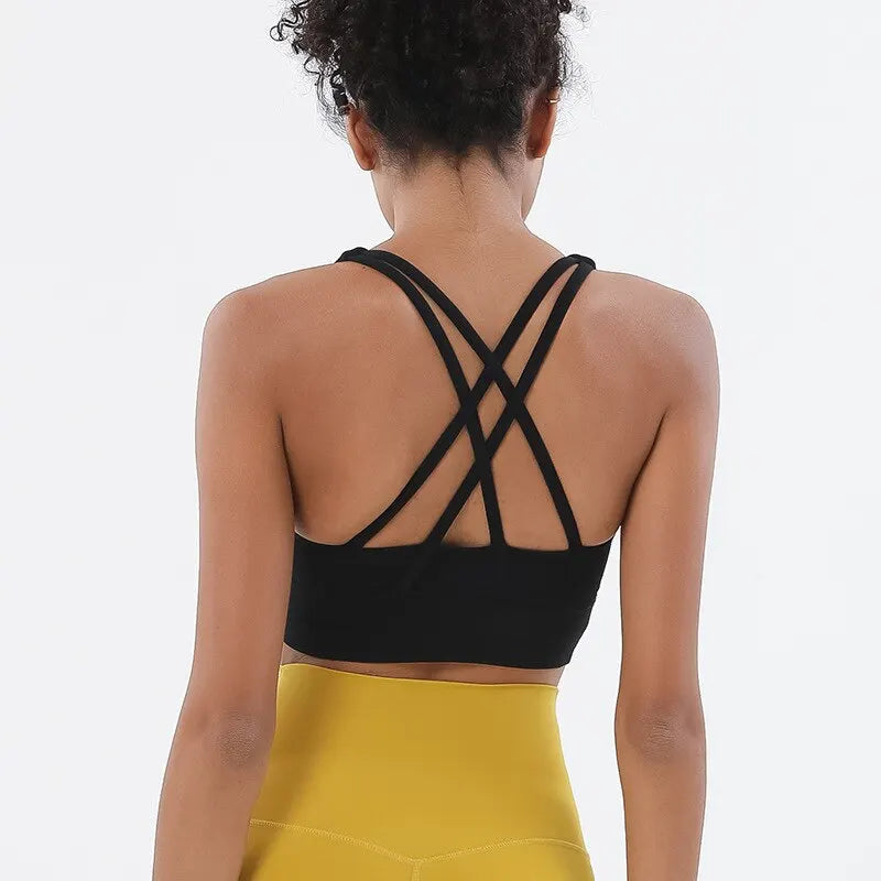 Criss Cross Fitness Bra