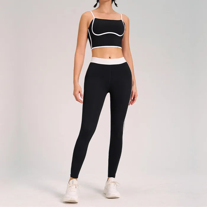 2PCS Sportswear Women Yoga Set Gym Sportswear Fitness
