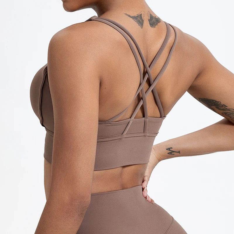 Sexy Sports Bra Shockproof Gym