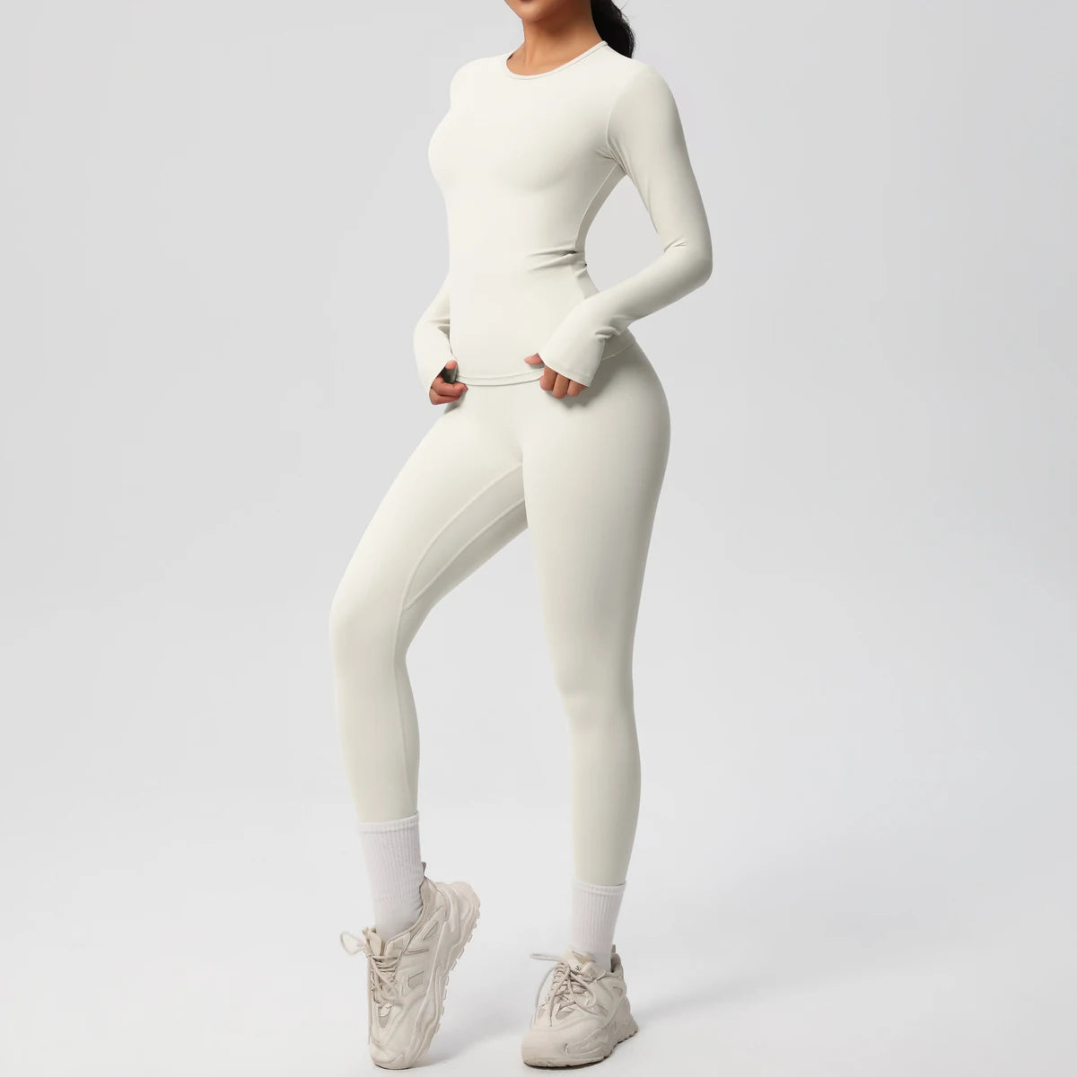 Quick-Drying Gym Leggings Set Workout Dry Fit