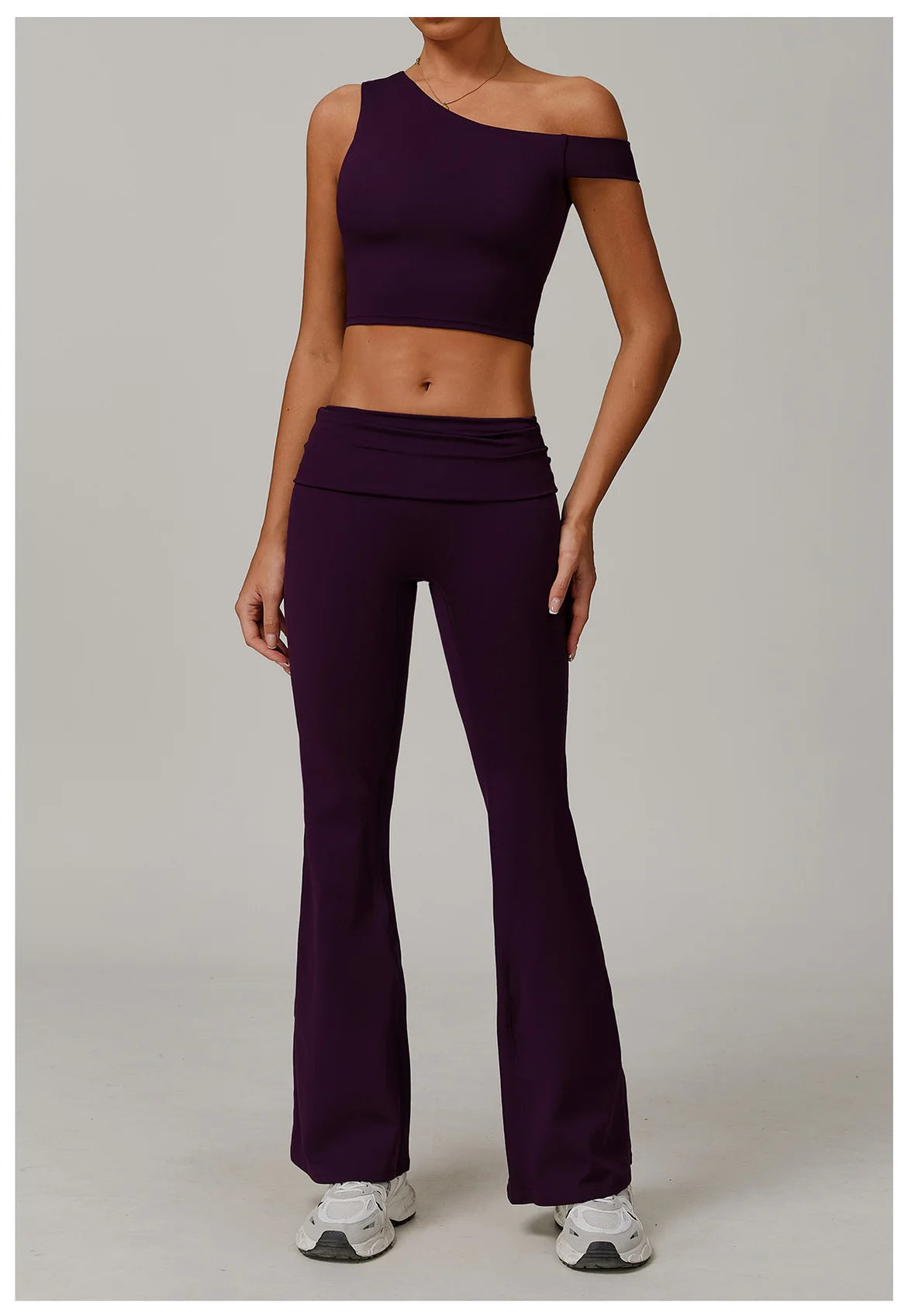 2 Piece Fitness Sportswear Gym Tracksuit High Waist Leggings