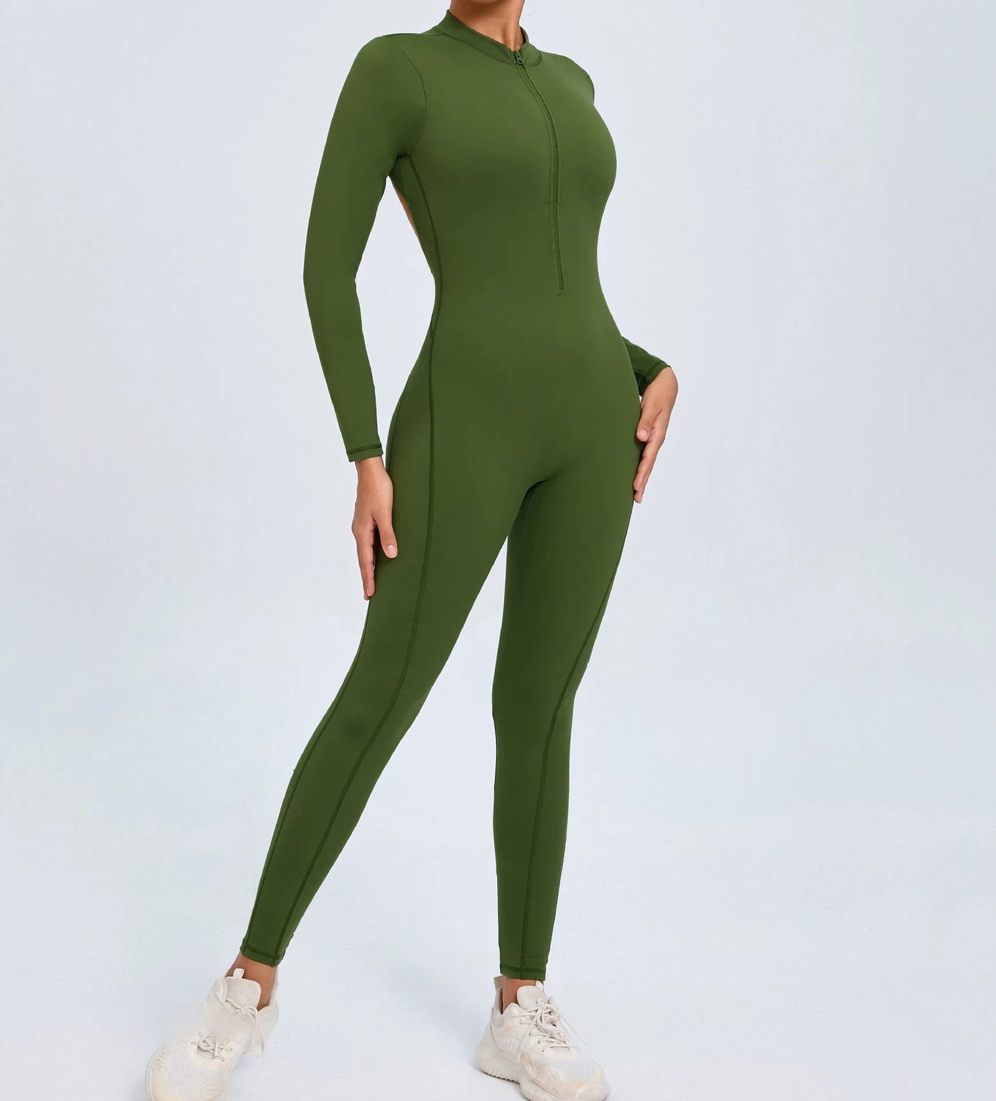Backless Rompers Yoga Long Sleeved Women's Sportswear