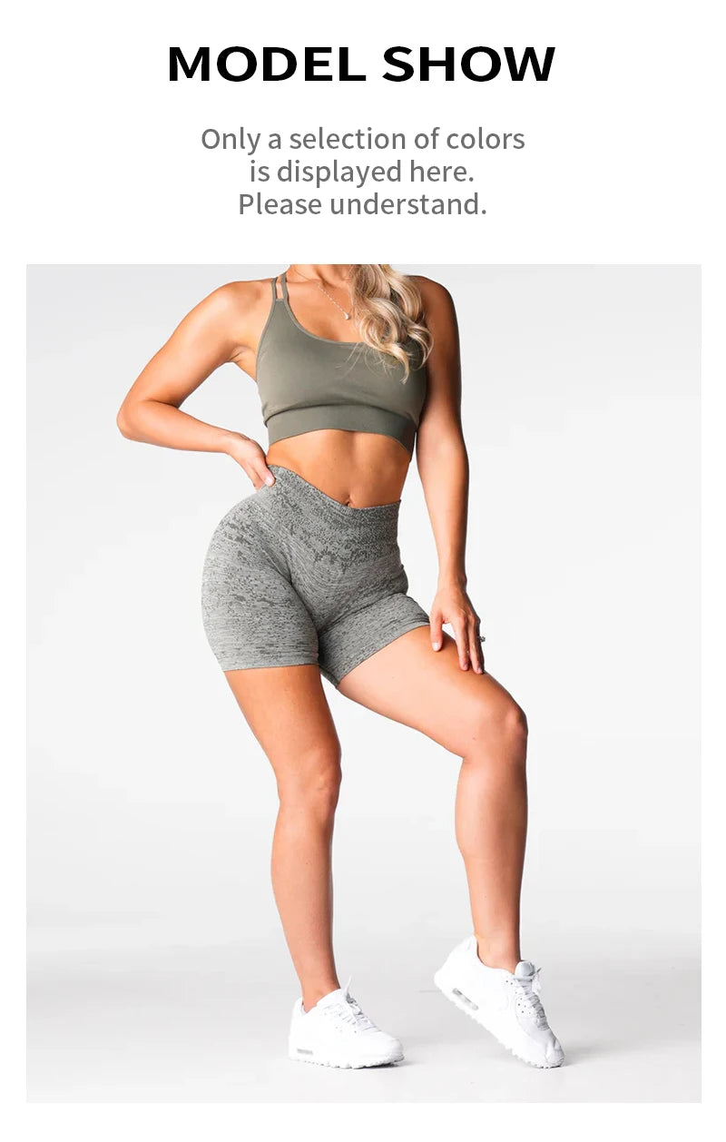TKITK Digital Seamless Shorts Women Soft Workout Tights Fitness Outfits Spandex Yoga short Gym Wear Digital Seamless