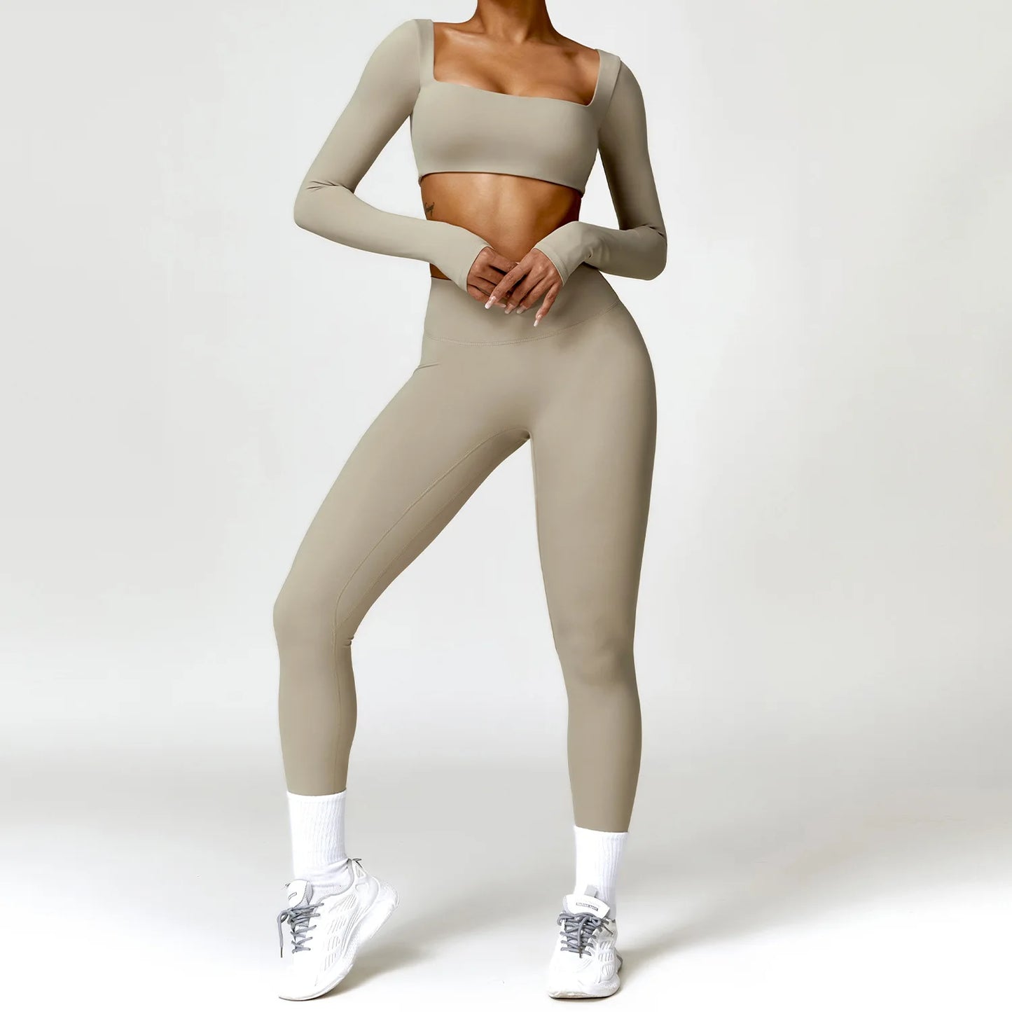 Women Tracksuit Yoga Set 2PCS Sportswear