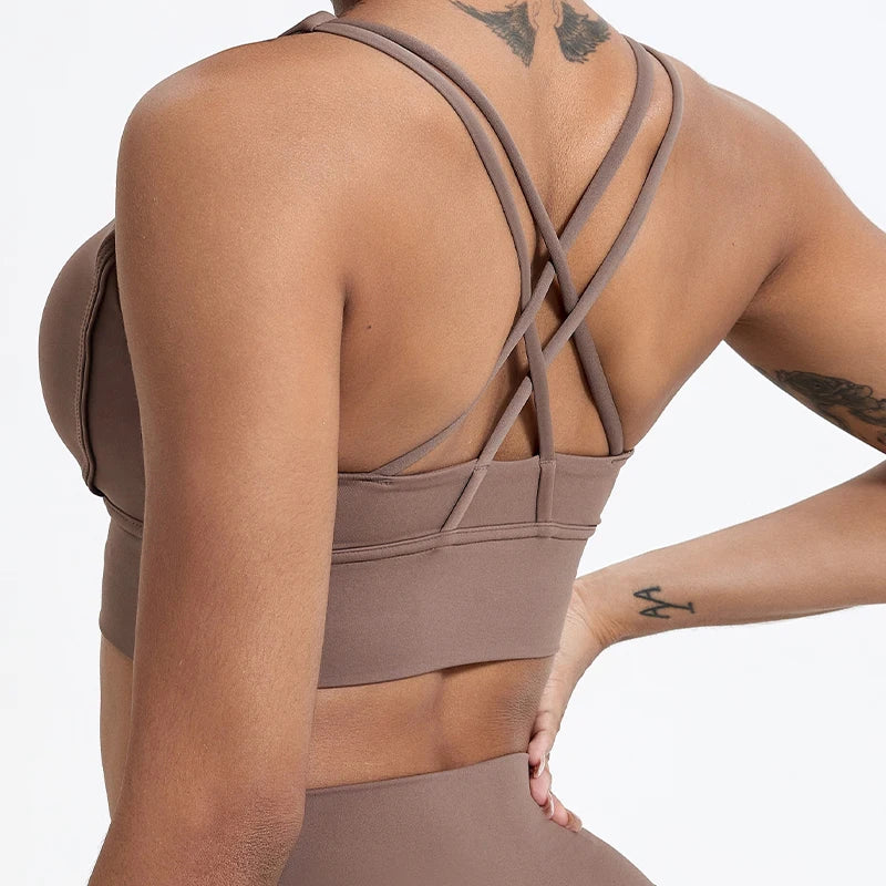 Sexy Sports Bra Shockproof Gym