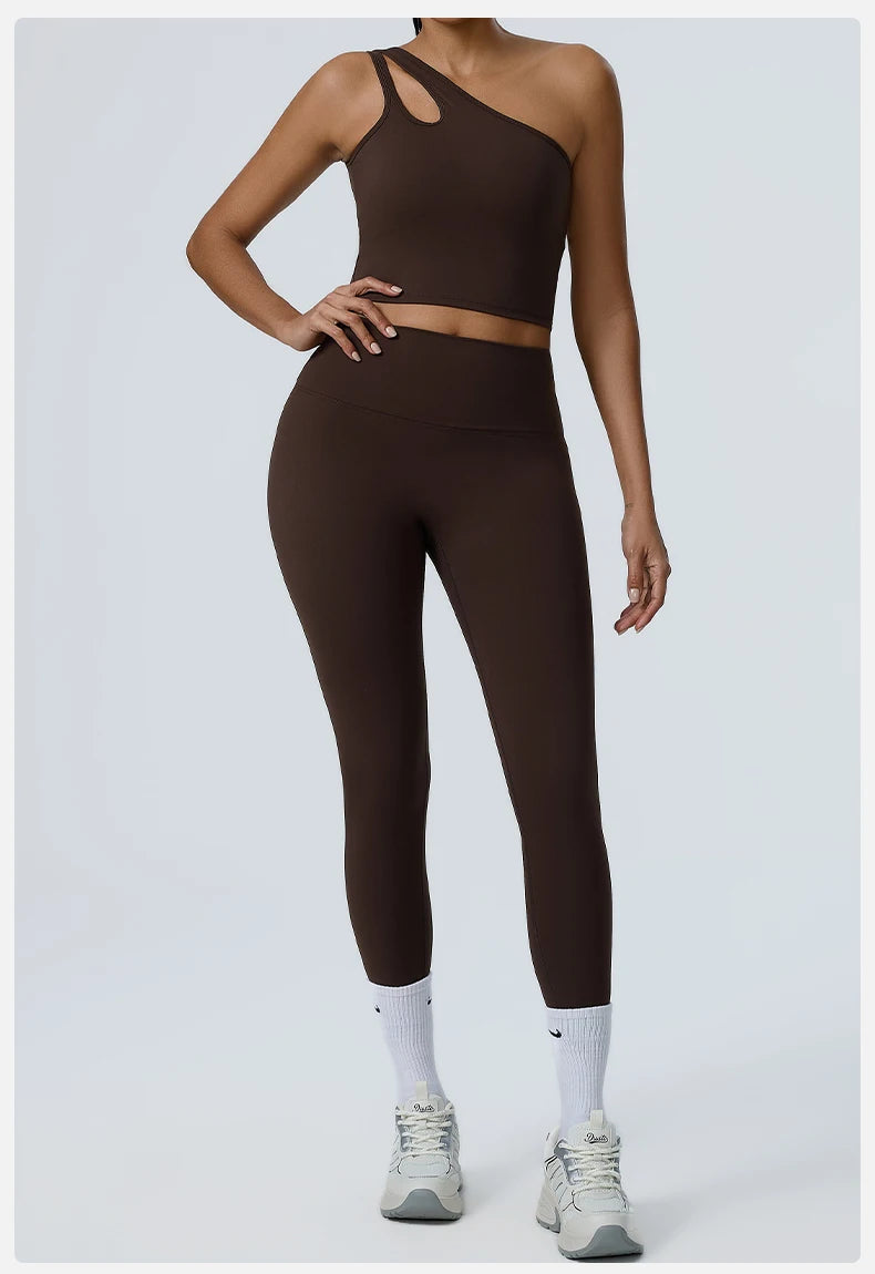 2PCS Seamless Yoga Women Sexy Set Athletic Wear