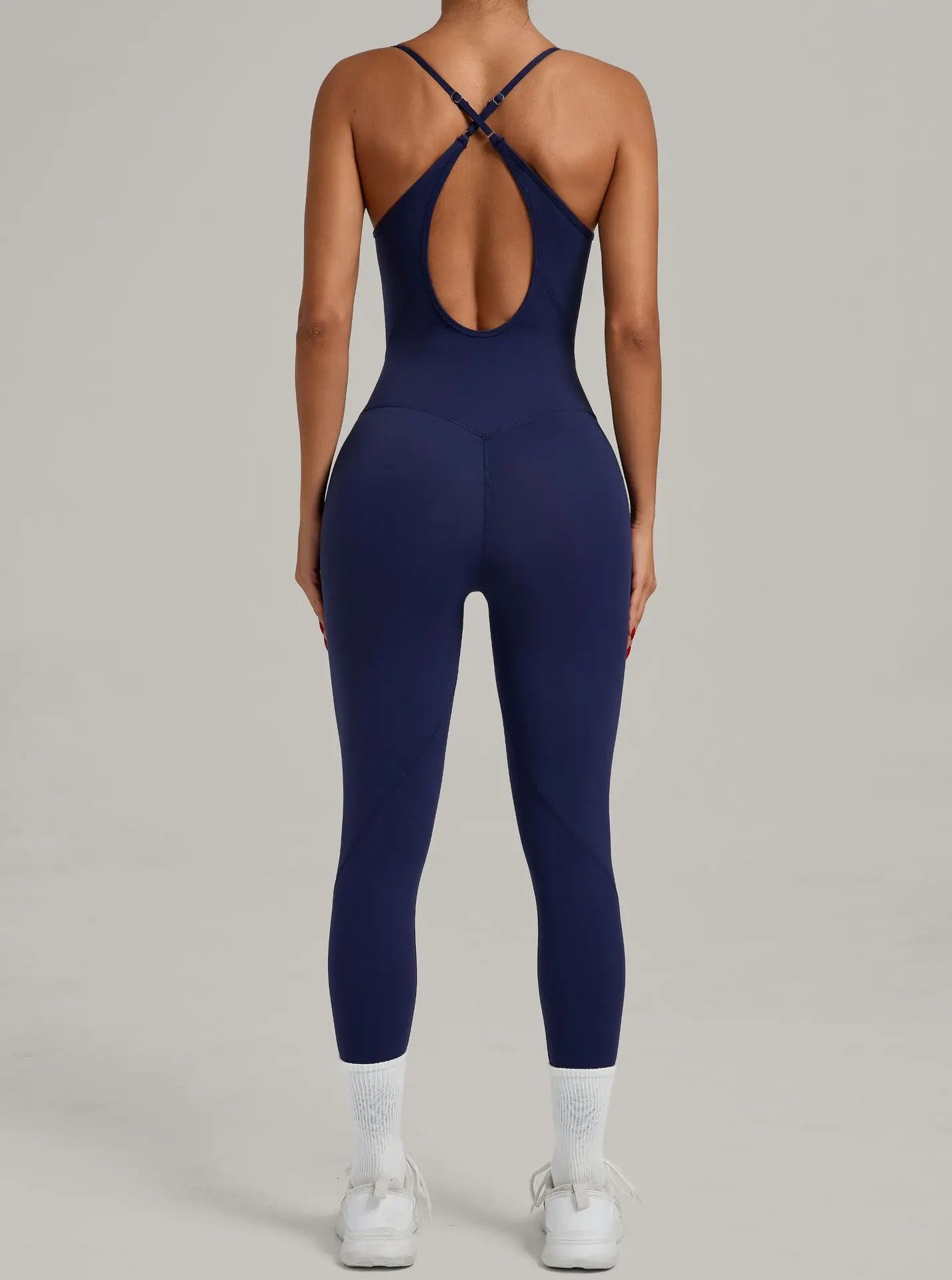 Women Yoga Backless Set Gym High Intensity Workout Clothing Seamless High Waist