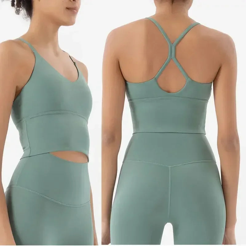 Sports Bra and Leggings Two Piece Sets
