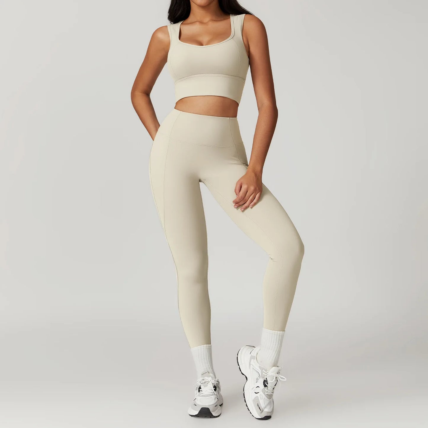 2 Pieces Yoga Set Workout