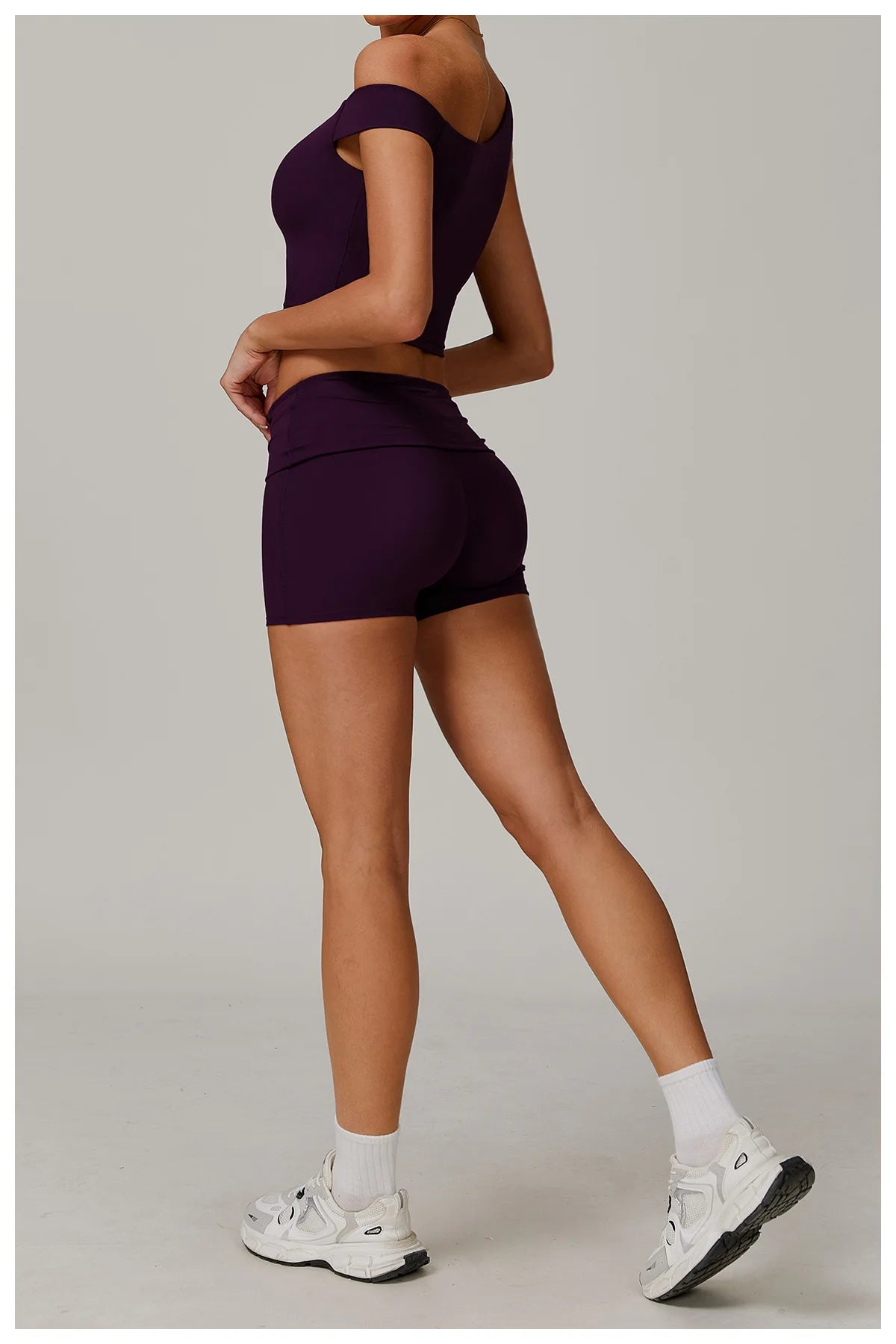 2 Piece Fitness Sportswear Gym Tracksuit High Waist Leggings
