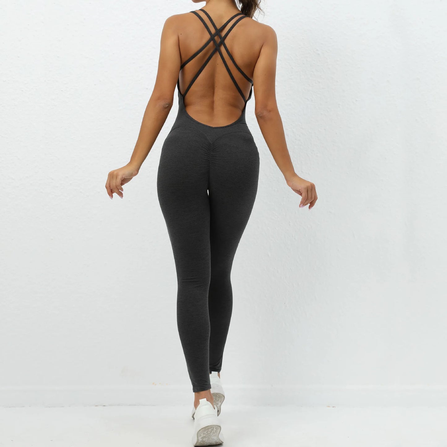 Jumpsuit Women Clothes Fitness Sporty