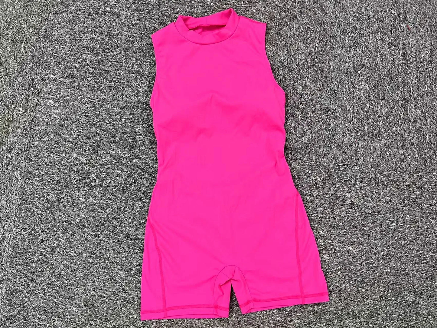 Backless Jumpsuit Women's Yoga Suit Short Sports