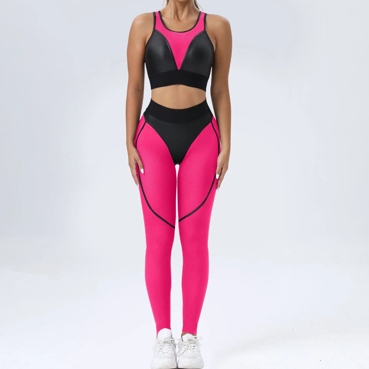 Fitness Sexy Sports Suit Women Yoga Set 2 Pieces
