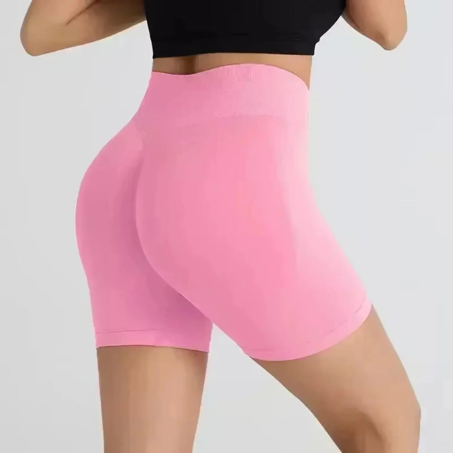ONER ACTIVE Shorts Women Scrunch Bum Gym Shorts High Waist Seamless Yoga Shorts Workout Biker Short Stretch Fitness Short