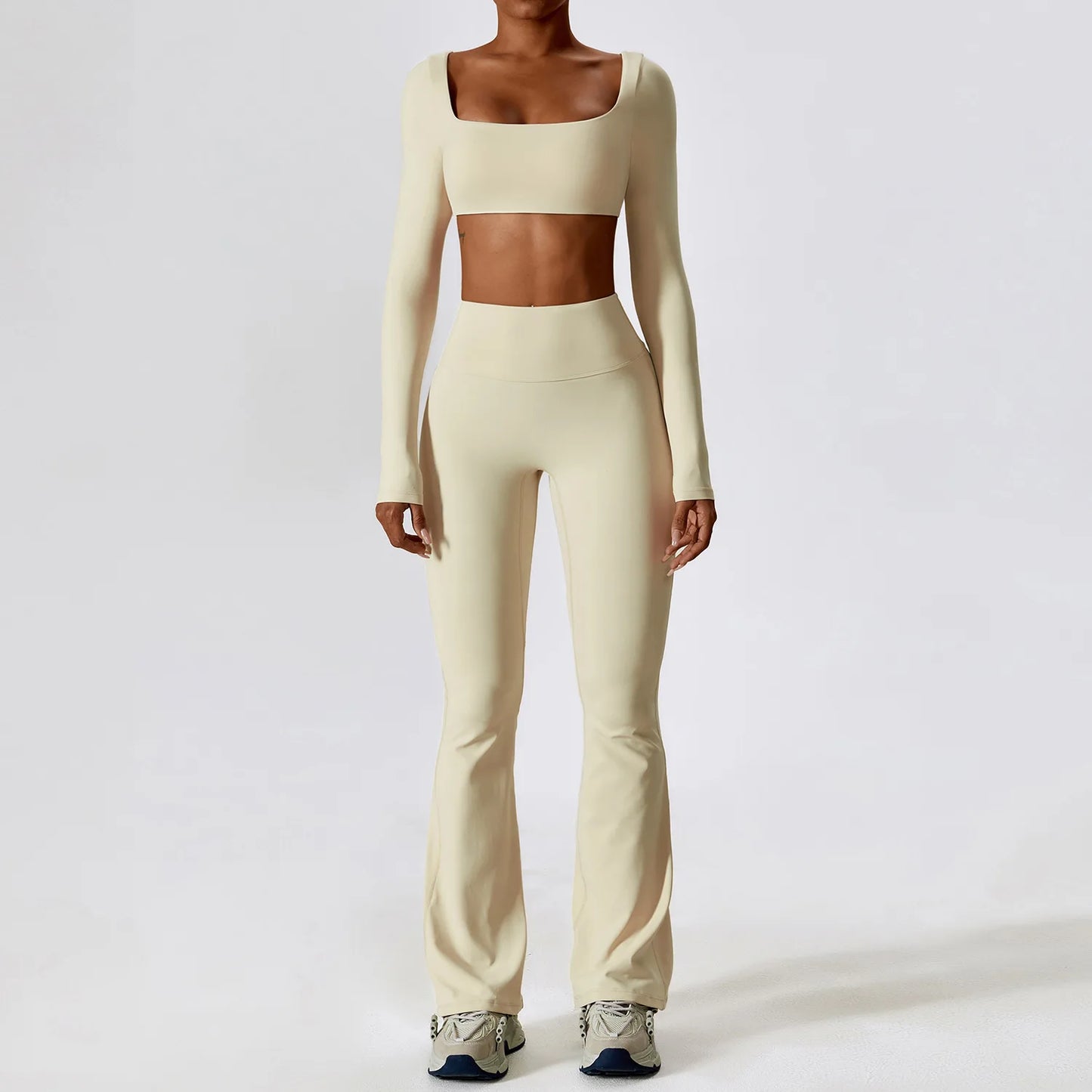 2 Pieces Women Tracksuit Yoga Set
