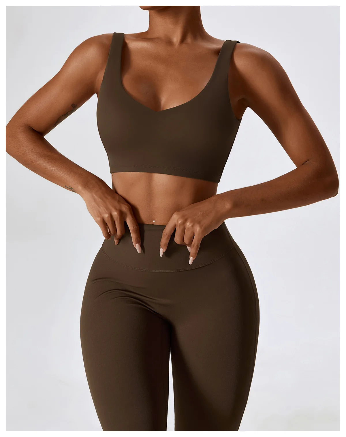 Gym Yoga Suit 2PCS Tight Fitting