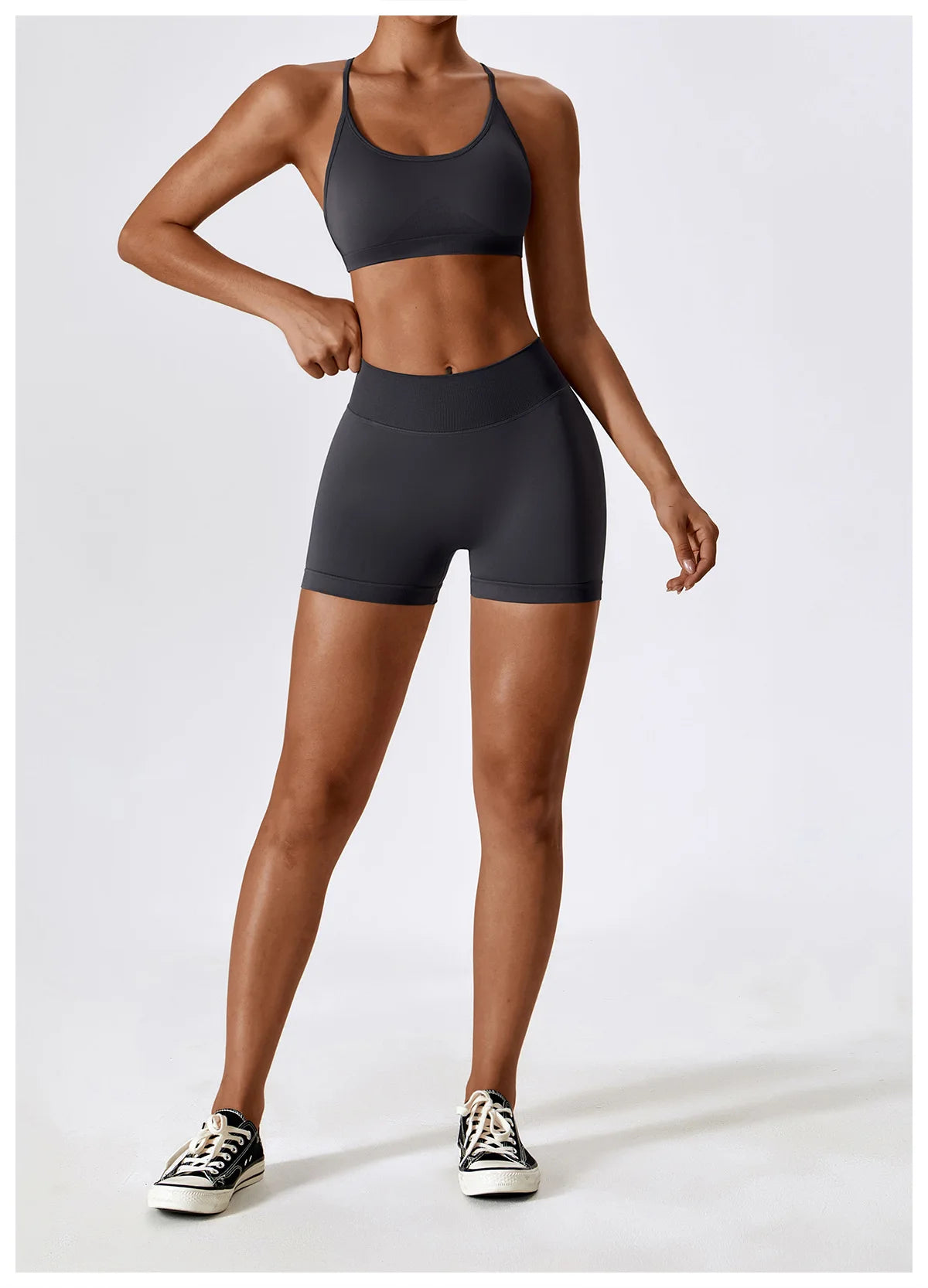 Seamless Yoga Set Gym Suit