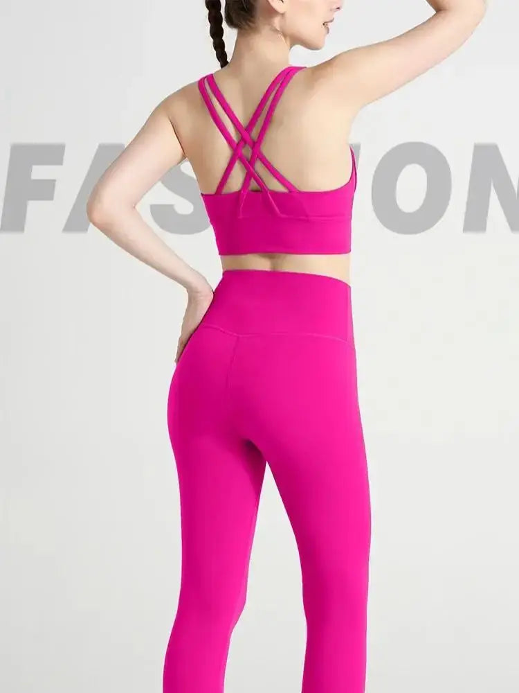 2 Piece Yoga Clothes Women's Tracksuit
