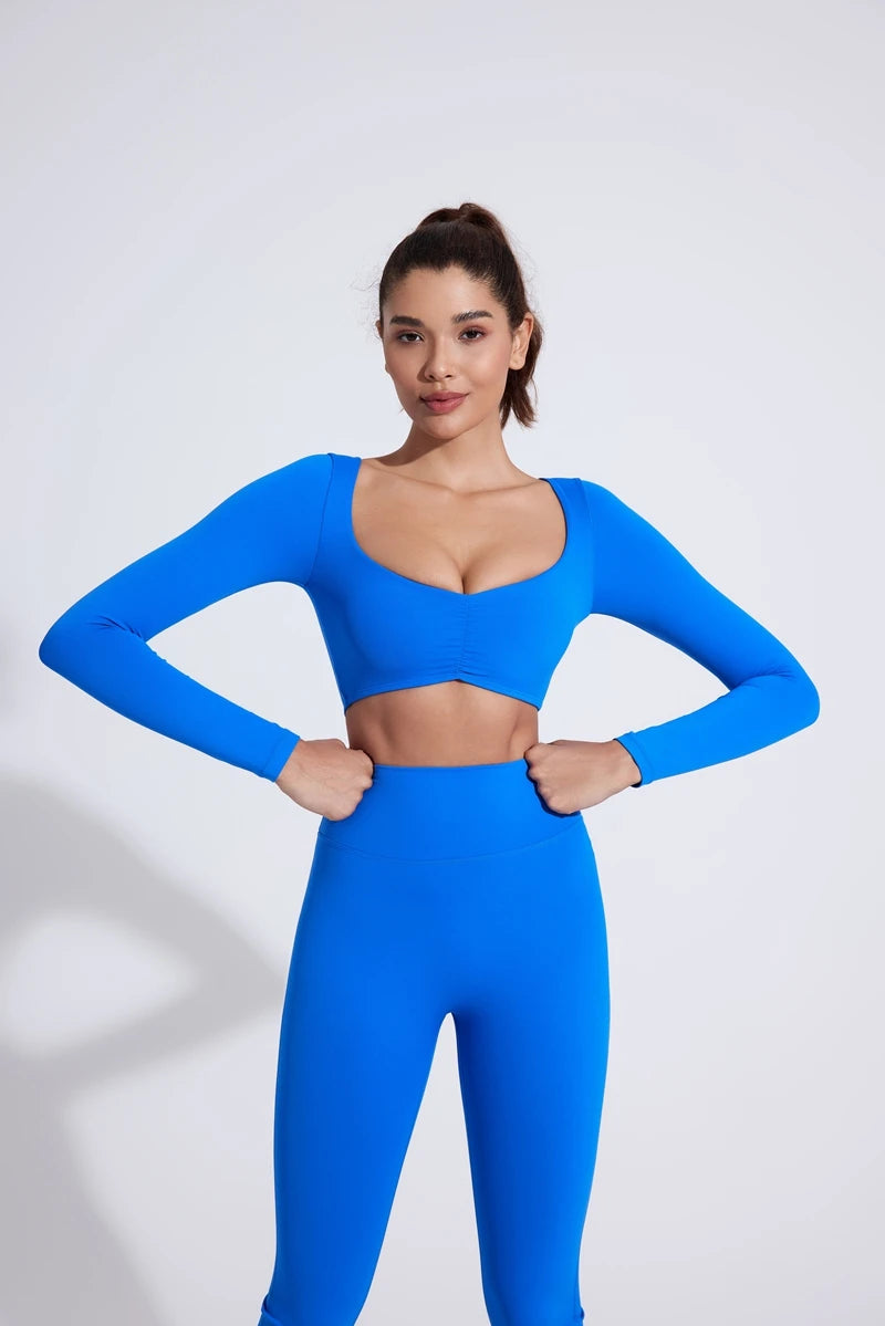 Long Sleeve Crop Top