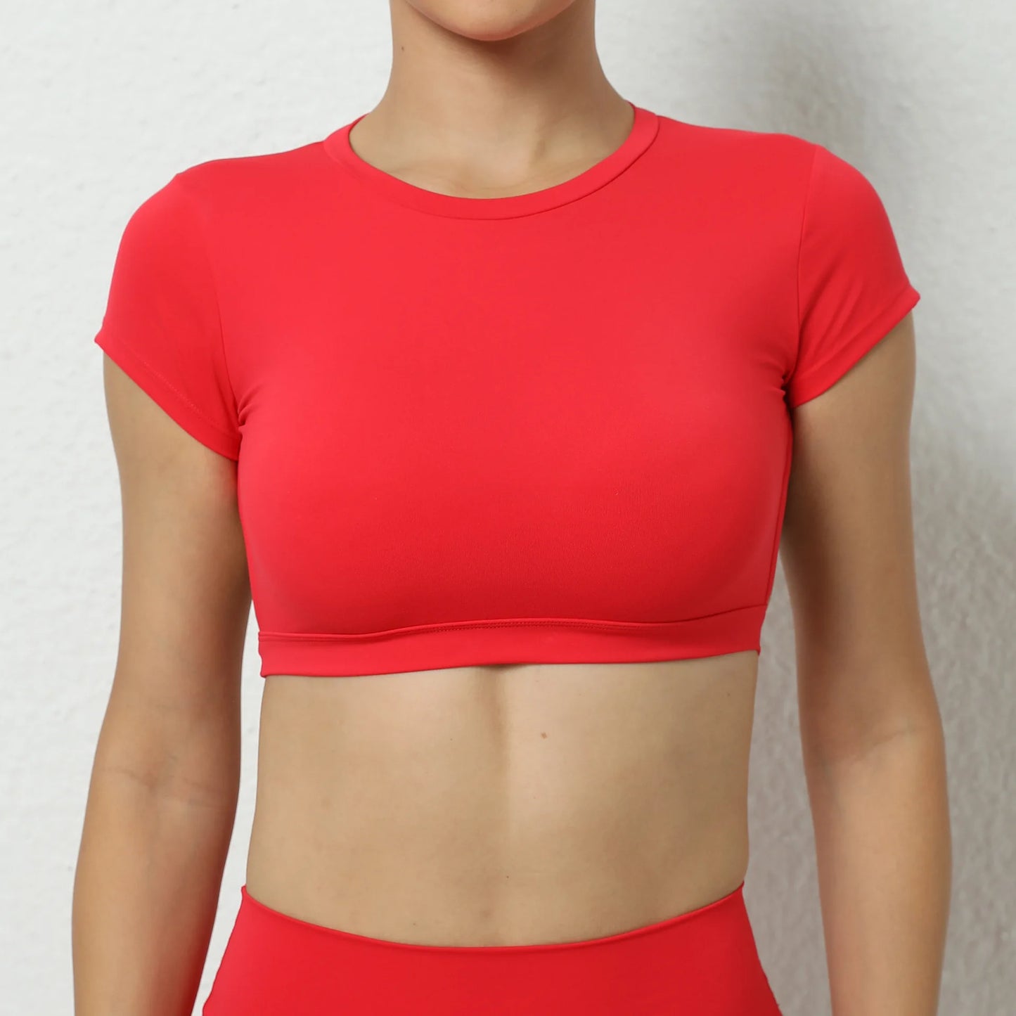 Backless Yoga Crop Top