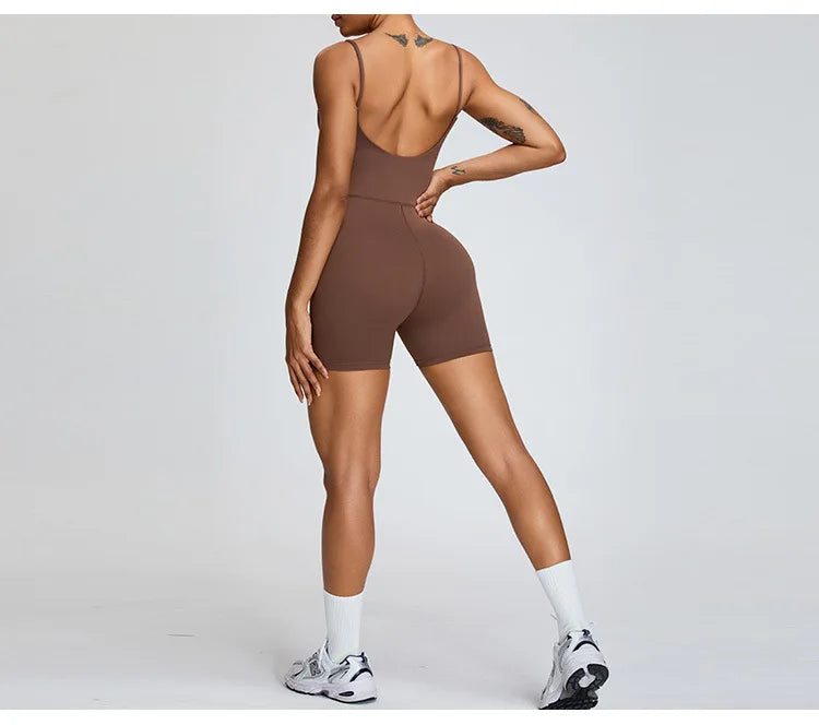 Yoga Rompers Women's Yoga Set Women Sportswear Fitness Rompers Sexy One Piece