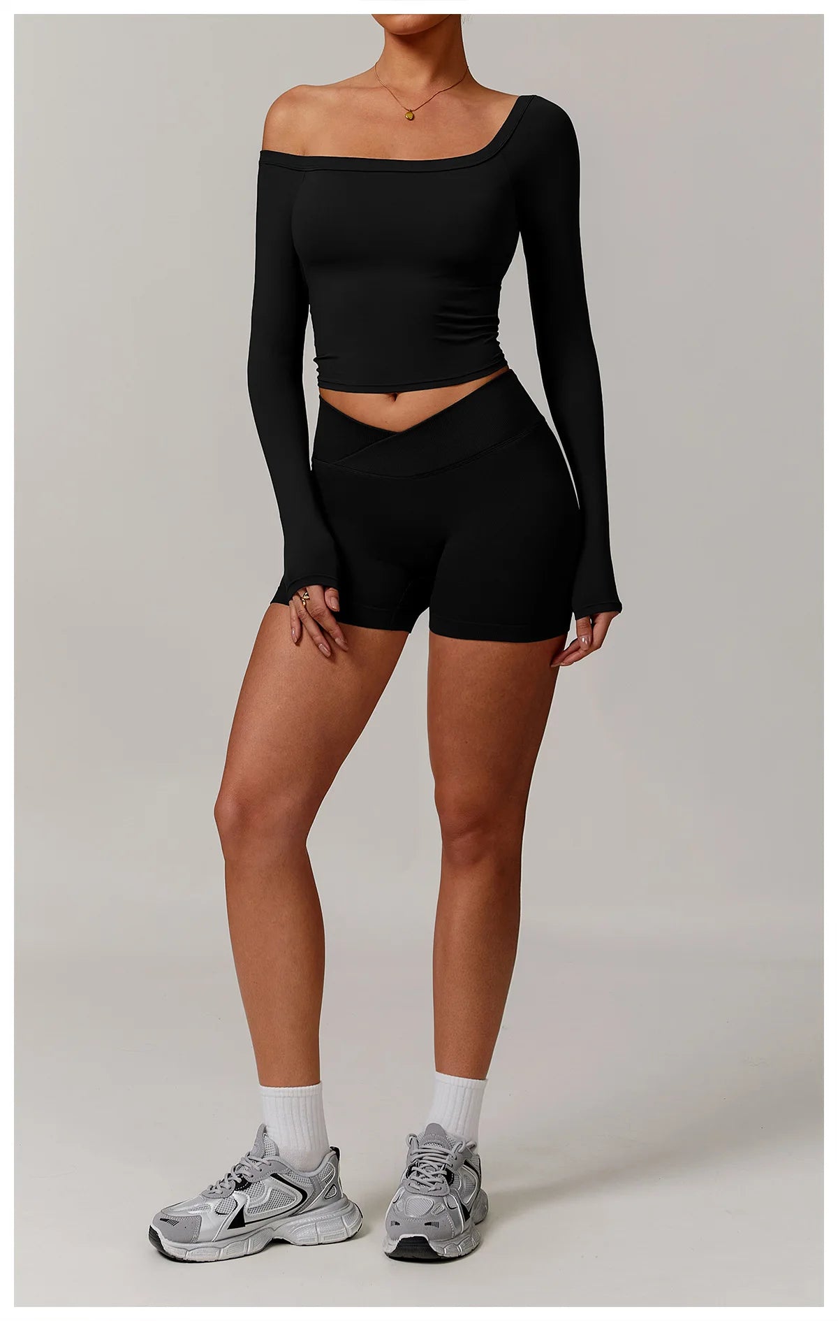 2 Pieces Yoga Suit Sports Set Women Athletic Wear Gym