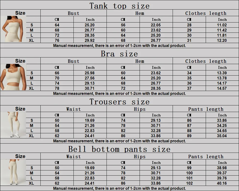 2 Pieces Yoga Set Workout
