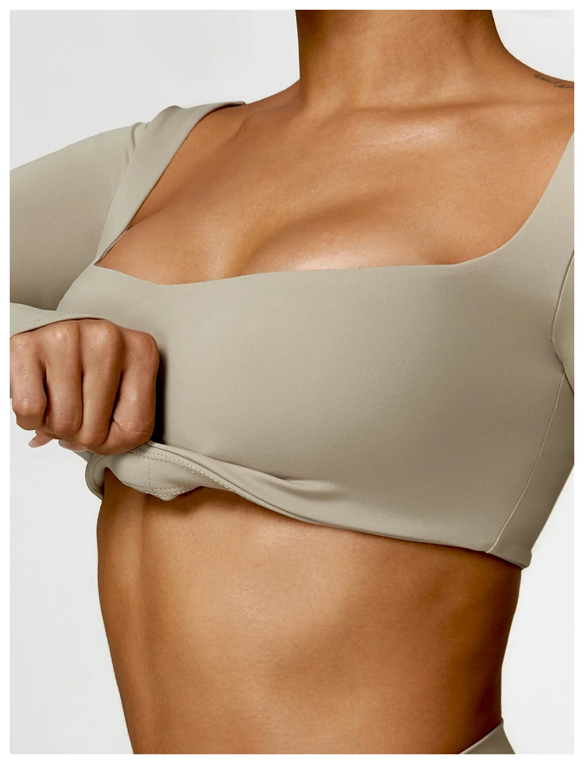 Casual Quick Dry Sports Crop Top