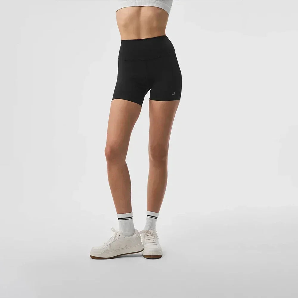 AL Seamless Yoga Shorts 5" Airlift Energy Short Hip Lift Tight Appear Thin Yoga Shorts Fitness Cycling Pants Gym for Women