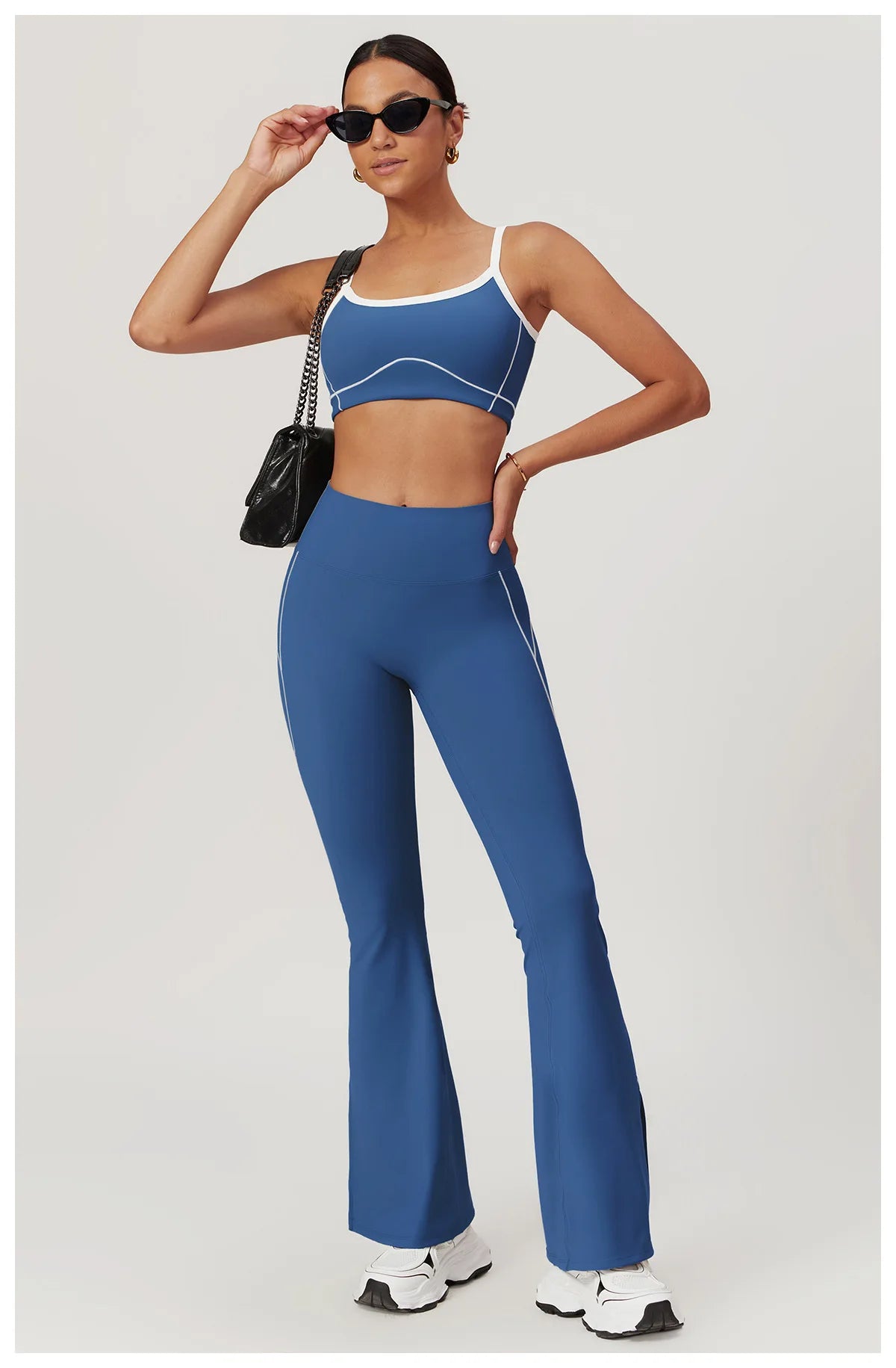 2PCS Yoga Set Women Clothes Workout Set Sportswear Gym Clothing