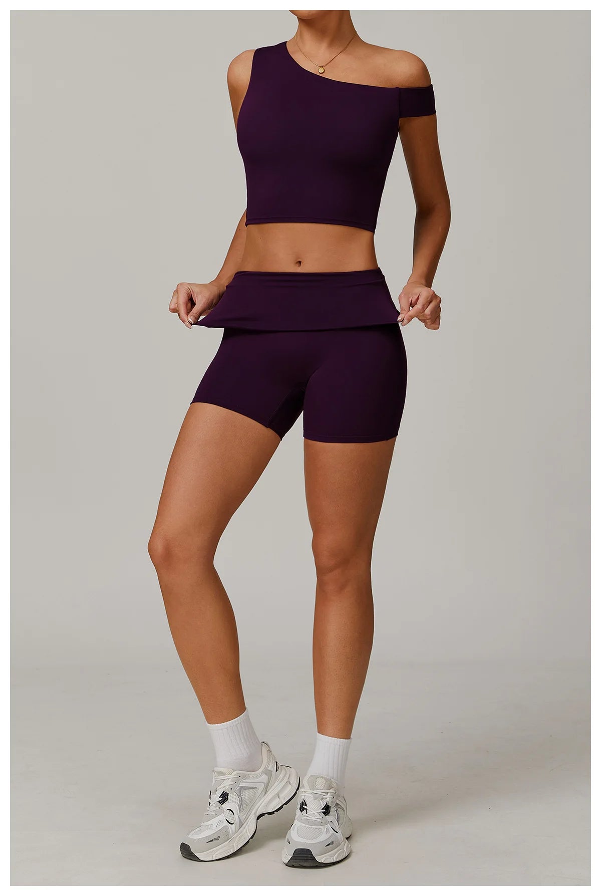 2 Piece Fitness Sportswear Gym Tracksuit High Waist Leggings