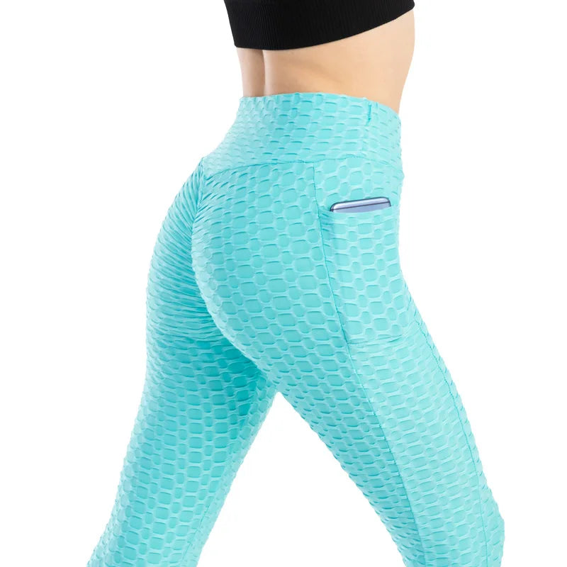 Bubble Pants Stretchy Slim Leggings