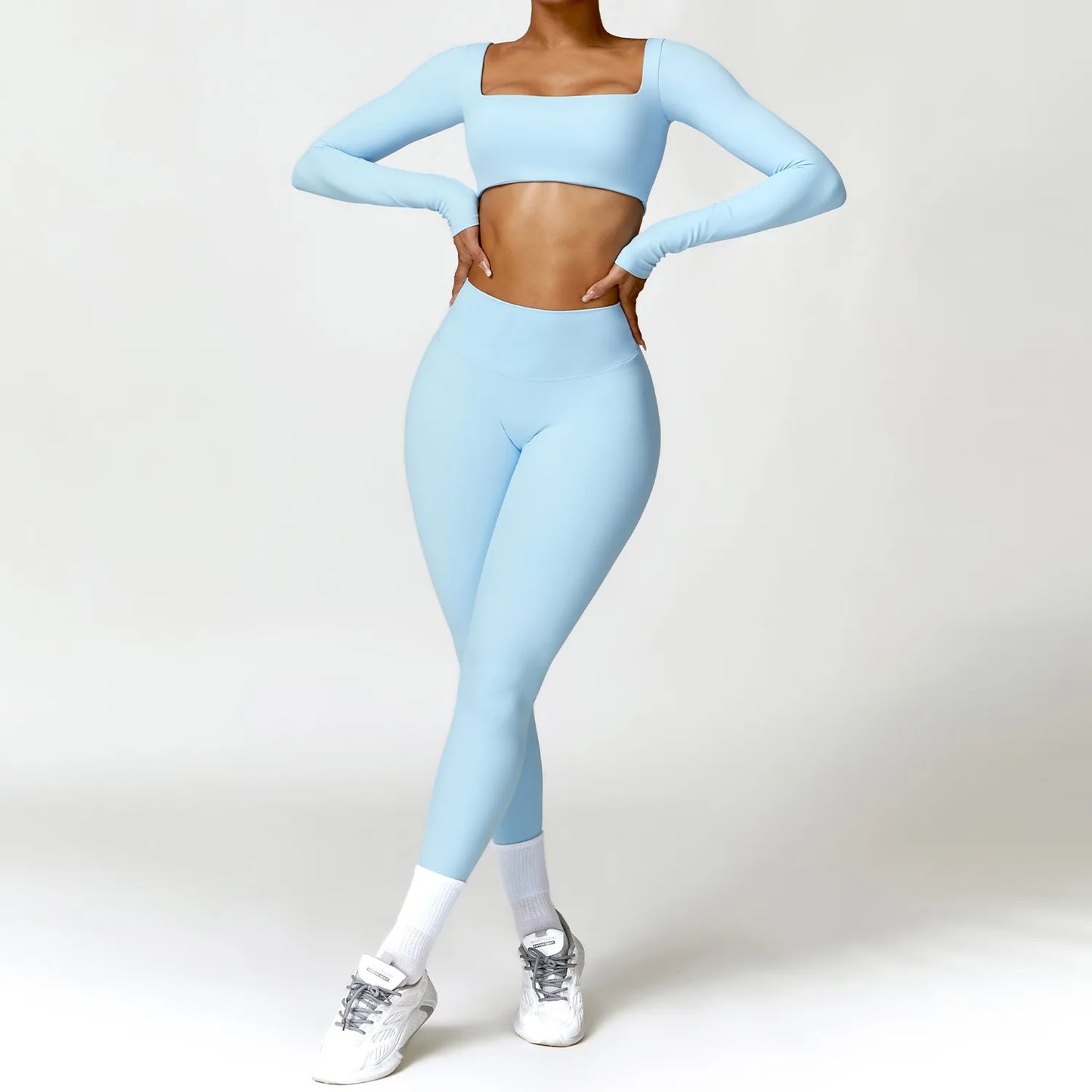 Women Tracksuit Yoga Set 2PCS Sportswear