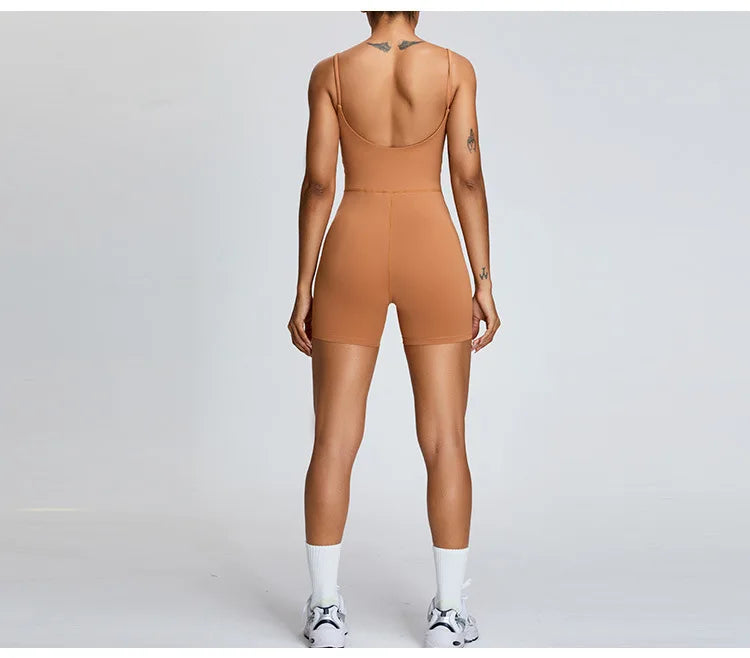 Yoga Rompers Women's Yoga Set Women Sportswear Fitness Rompers Sexy One Piece