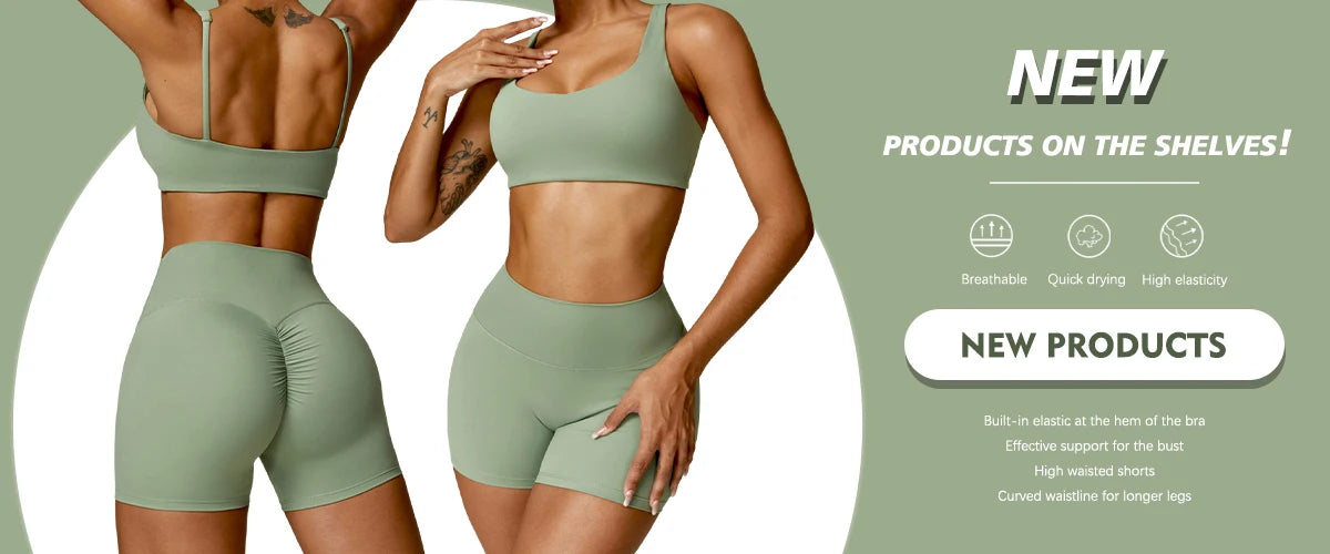 2PCS Yoga Suit Sports Set