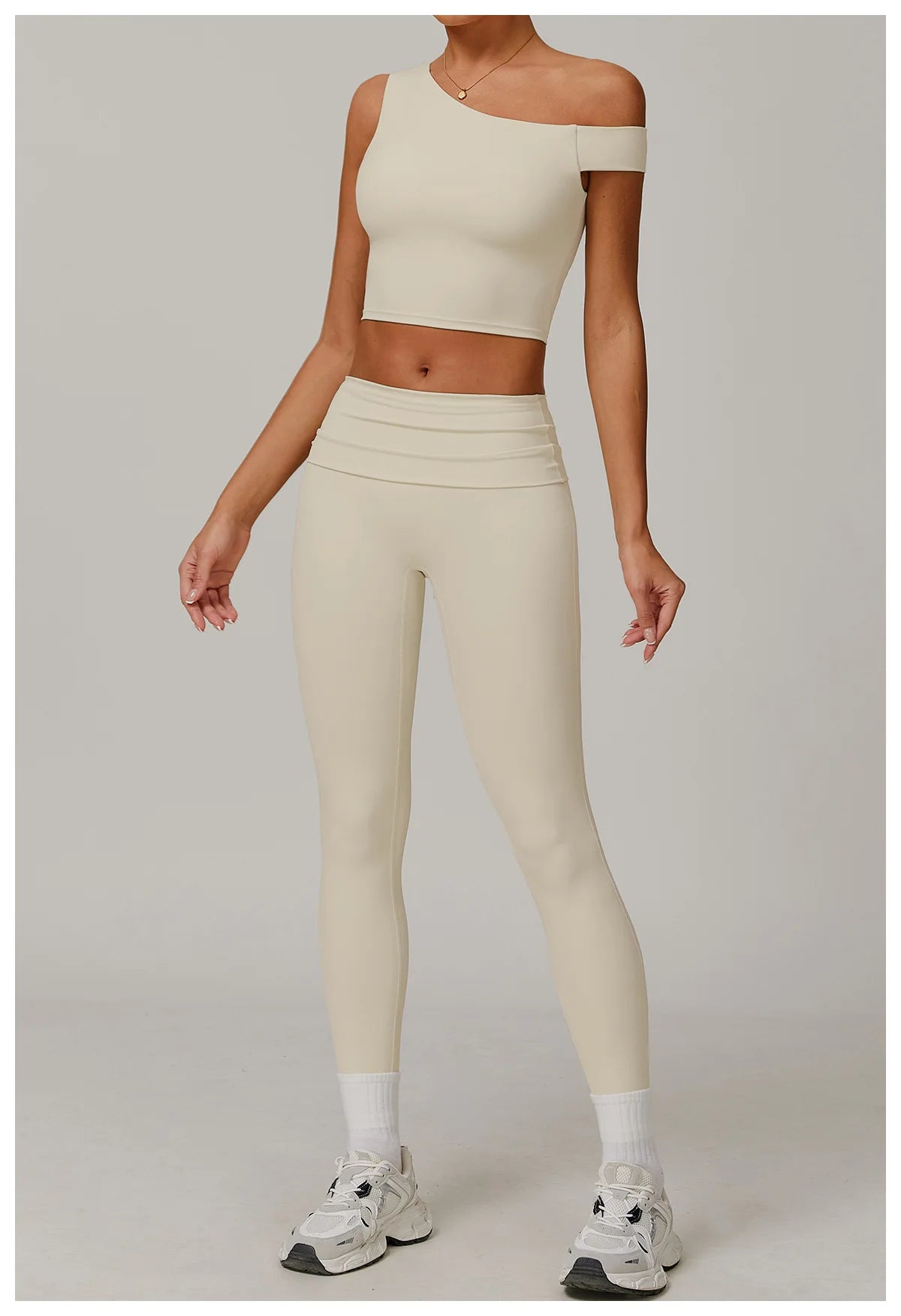 2 Piece Fitness Sportswear Gym Tracksuit High Waist Leggings