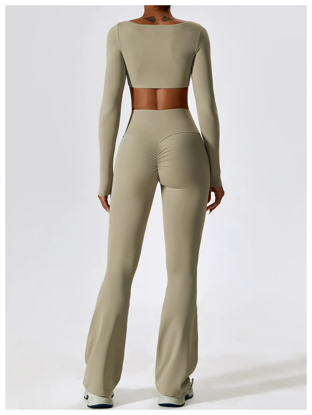 2 Pieces Women Tracksuit Yoga Set