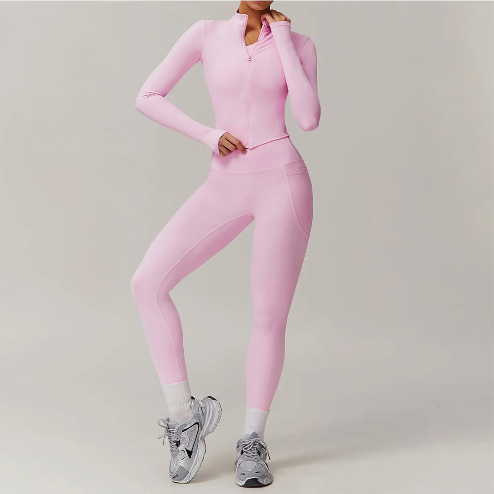 2PCS Yoga Suit Gym Set