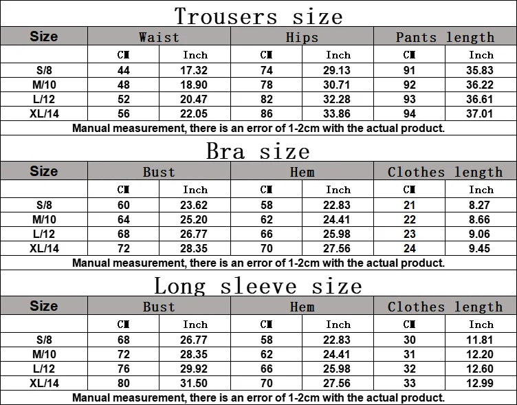 Women Tracksuit Yoga Set 2PCS Sport Suit Gym