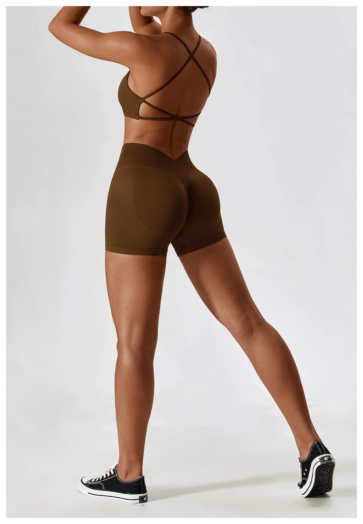 Seamless Yoga Set Gym Suit