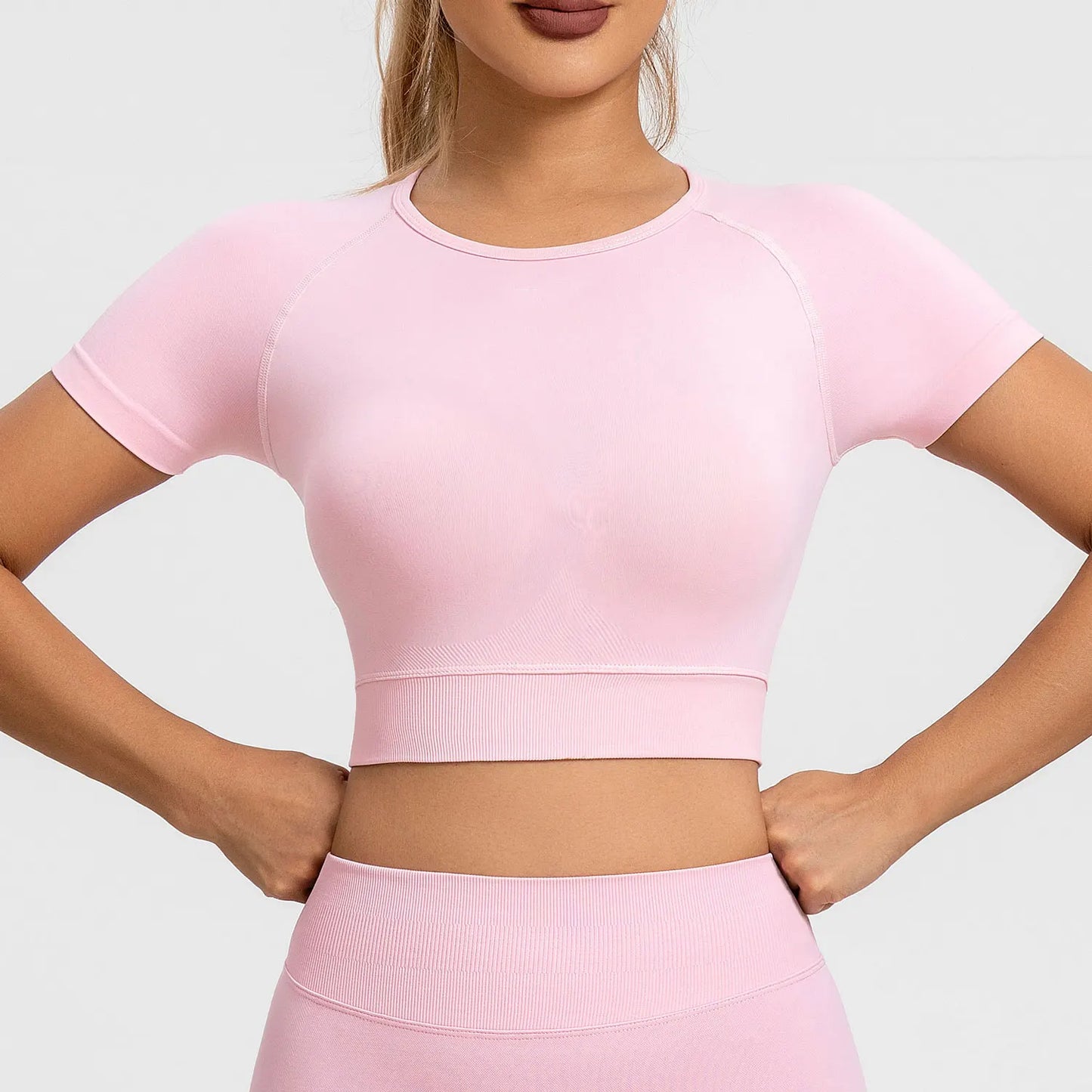 Fitness Seamless Crop Top