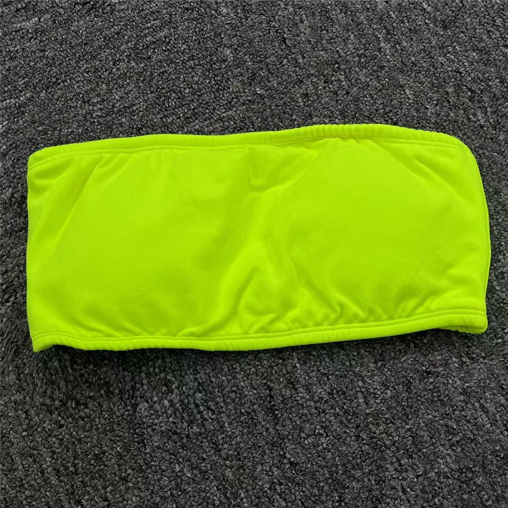 2025 Pad Tube Tops Sports Bra